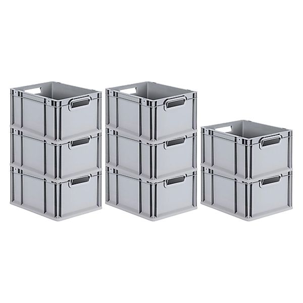 PROREGAL® Stapelbox SuperSparSet Eurobox NextGen Grip, günstig online kaufen