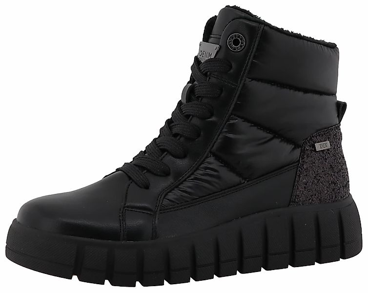 TOM TAILOR Schnürboots, Keilstiefelette, Plateauboots mit Reißverschluss günstig online kaufen