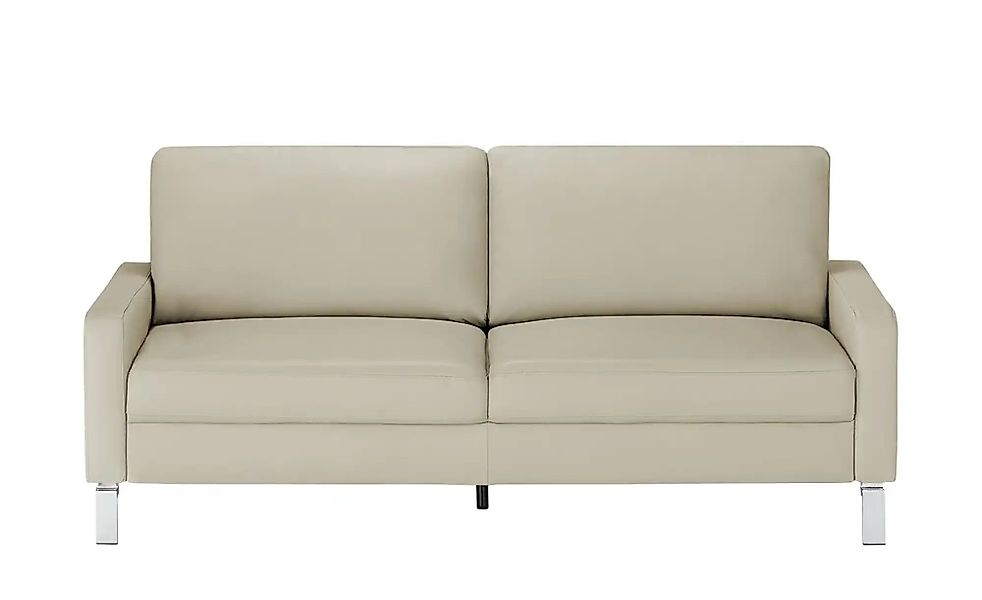 Max Schelling Ledersofa mit Winkelfüßen Maximum ¦ creme ¦ Maße (cm): B: 164 günstig online kaufen