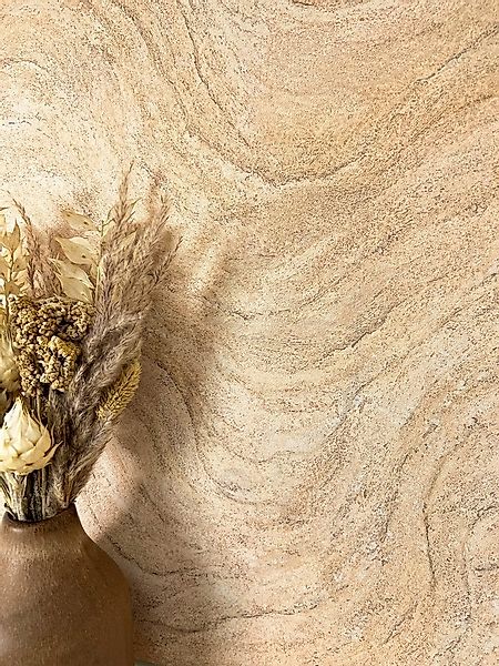 Newroom Vliestapete Hava Beige Tapete Marmoroptik Marmor,Stein,Farbverlauf, günstig online kaufen