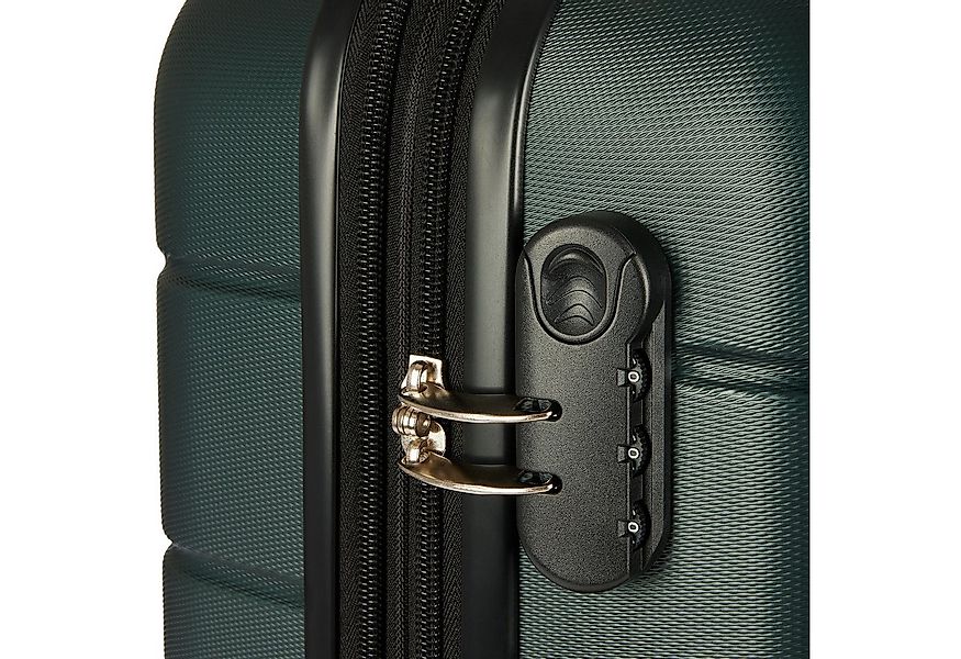 BRUBAKER Kofferset Miami - Erweiterbare Koffer mit Zahlenschloss, Rollen un günstig online kaufen