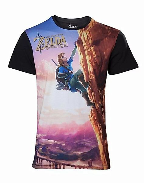 DIFUZED T-Shirt The Legend of Zelda AllOver T-Shirt Breath of the Wild XL günstig online kaufen