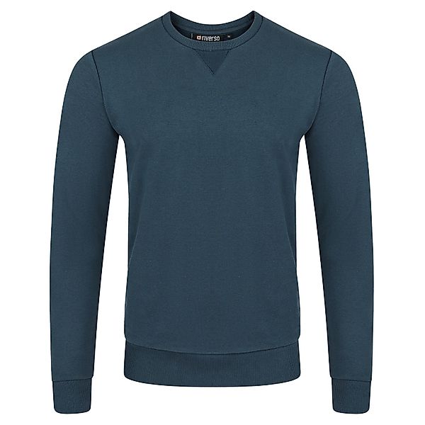 riverso Sweatshirt Herren Rundhals Pullover RIVPhillip Regular Fit Longslee günstig online kaufen