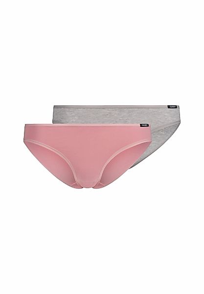 Skiny Rioslip "Cotton Advantage" 2er Pack, bequem, weich, schmaler Gummi, m günstig online kaufen