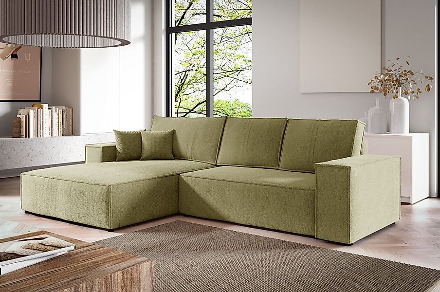 Fun Möbel Ecksofa Schlafsofa Sofa CORUNIA günstig online kaufen