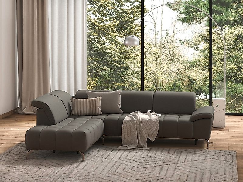 sit&more Ecksofa »Cool L-Form«, wahlweise mit Kopfteilverstellung und Vorzi günstig online kaufen