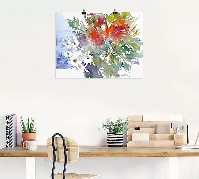 Artland Wandbild "Blumenstrauß II", Blumen, (1 St.) günstig online kaufen