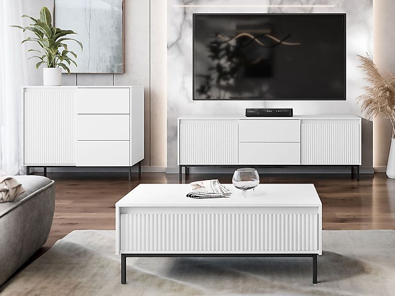 MIRJAN24 Wohnzimmer-Set Ozmi II, (Kommode, TV-Lowboard, günstig online kaufen