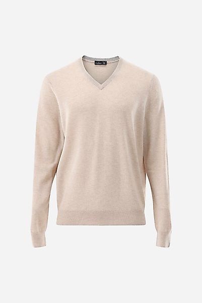 Pullover aus Kaschmir mit V-Ausschnitt günstig online kaufen