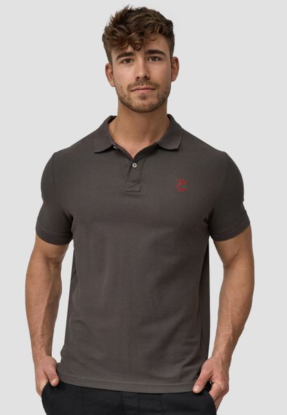 Indicode Poloshirt Wadim mit feiner Logo-Stickerei günstig online kaufen