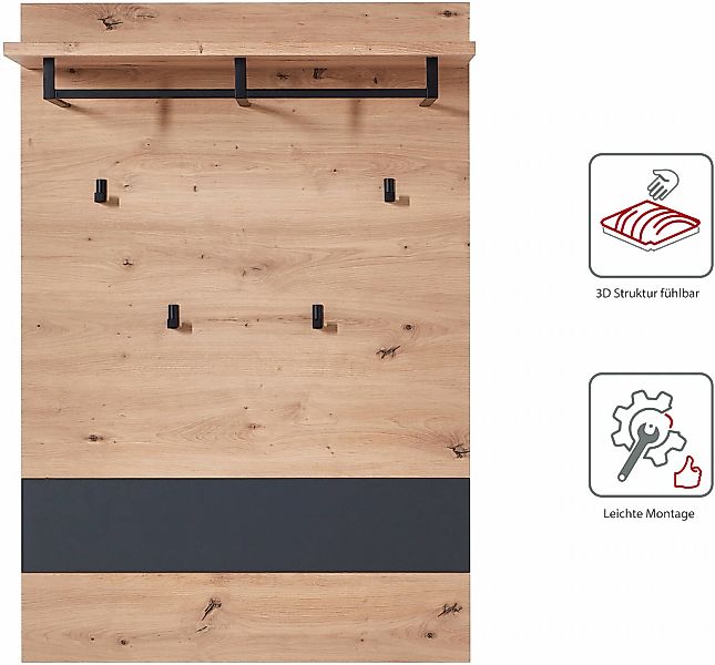 Innostyle Garderoben-Set "MEMPHIS", (Komplett-Set, 5 St.) günstig online kaufen