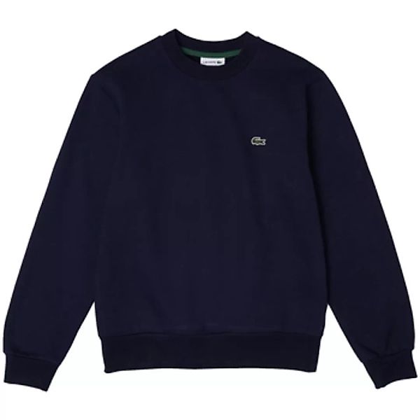 Lacoste  Sweatshirt Organic Brushed Cotton Sweatshirt - Bleu Marine günstig online kaufen