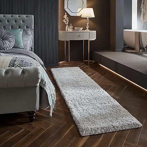 FLAIR RUGS Hochflor-Läufer »Feather«, rechteckig, 40 mm Höhe günstig online kaufen