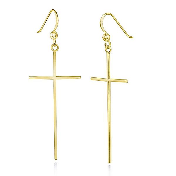 Materia Paar Ohrhänger Kreuz Ohrringe Damen günstig online kaufen