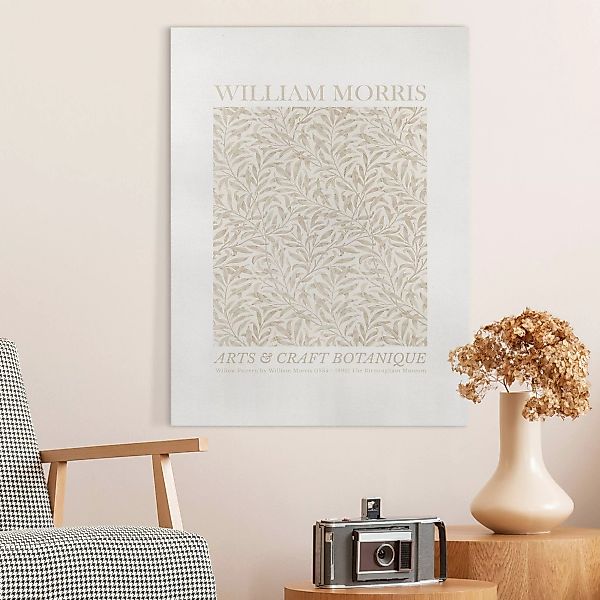 Leinwandbild William Morris - Willow Pattern Beige günstig online kaufen
