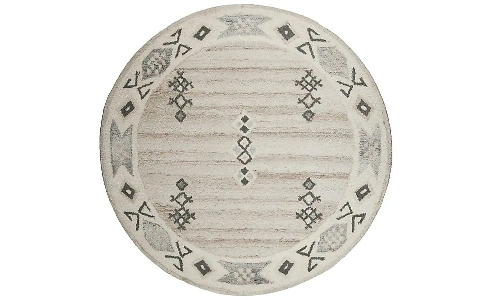 THEKO Wollteppich  Royal Berber  ¦ beige ¦ Wolle ¦ Maße (cm): B: 190 H: 1,8 günstig online kaufen