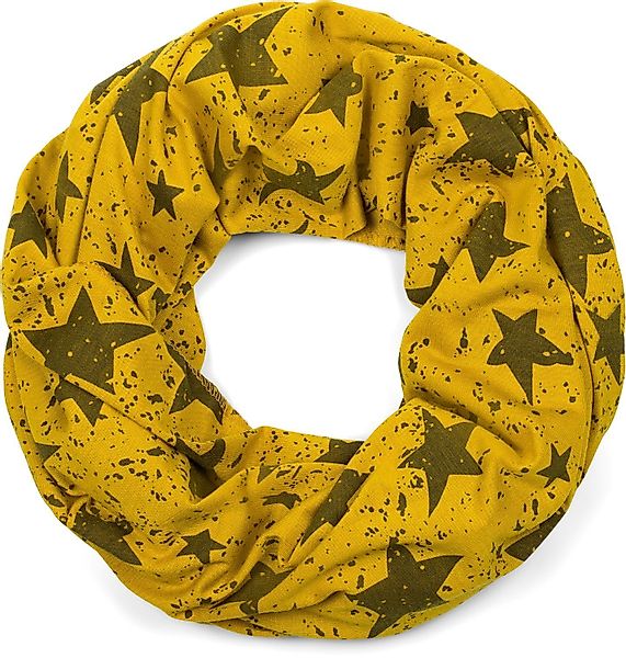 styleBREAKER Loop Loop Schal mit Sterne günstig online kaufen