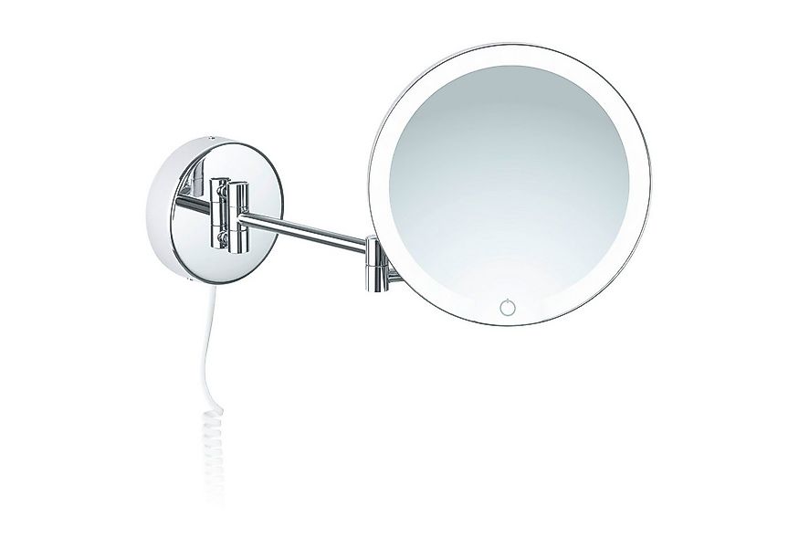 Libaro Kosmetikspiegel mit Beleuchtung und Vergrößerung RAVENNA 7-fach schw günstig online kaufen