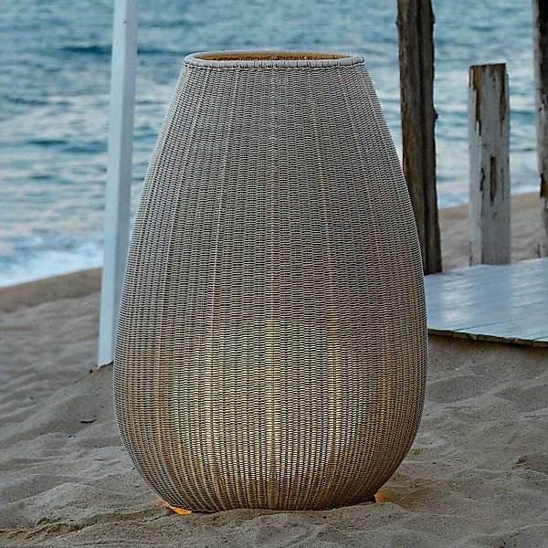 Bover Amphora 02 - Terrassenleuchte, light beige günstig online kaufen