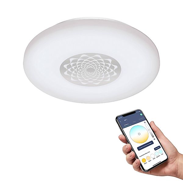 EGLO connect Capasso-Z LED-Deckenleuchte CCT günstig online kaufen