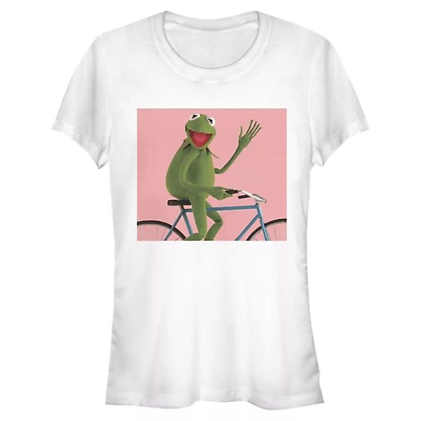 Disney Classics - Muppets - Kermit Biking - Frauen T-Shirt günstig online kaufen