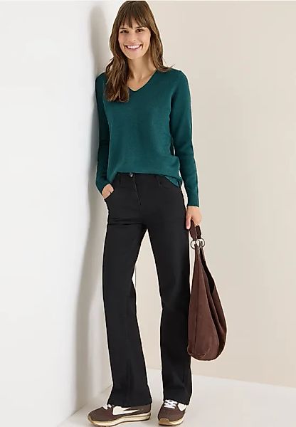 Kuscheliger V-Neck Pullover günstig online kaufen