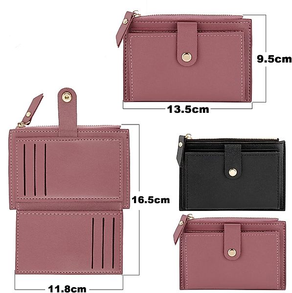 Coonoor Geldbörse Kleines Portemonnaie Mini-Kartenhalter Wallet günstig online kaufen