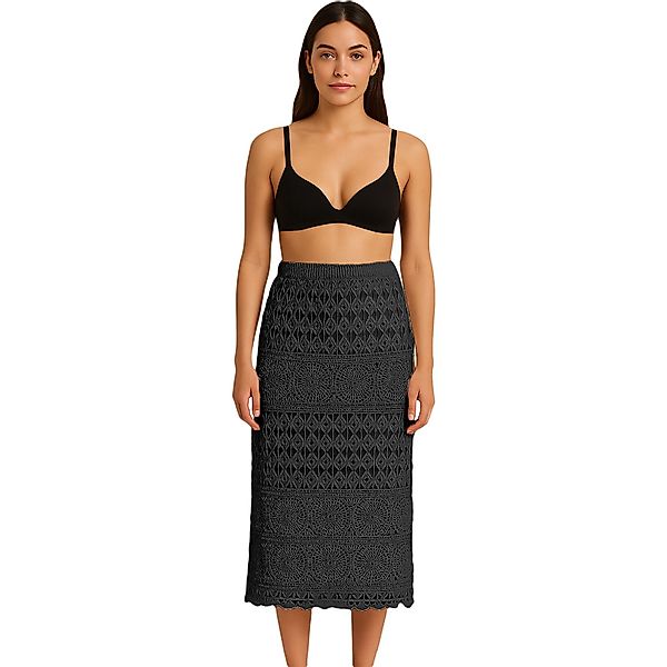 TEXEMP Sommerrock Damen Rock Maxi Lang günstig online kaufen
