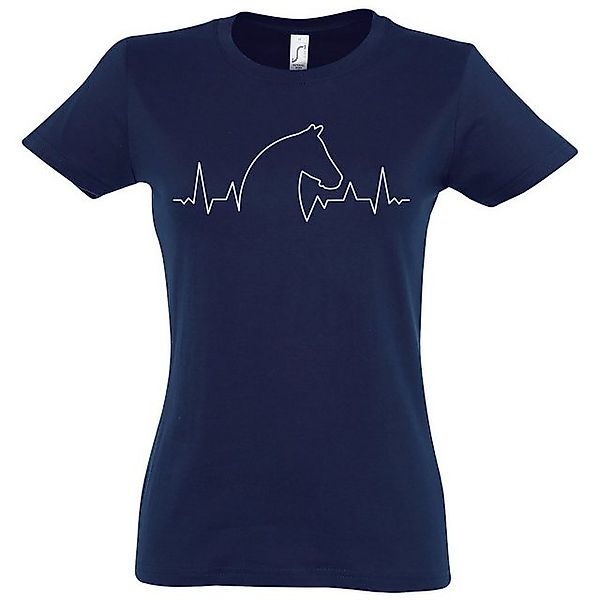Youth Designz T-Shirt Pferd Heartbeat Damen Shirt mit trendigem Frontprint günstig online kaufen