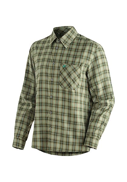 Maier Sports Funktionshemd "Claas" Herren Hemd, langarm Karohemd für Outdoo günstig online kaufen