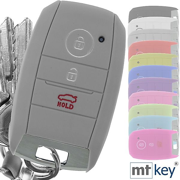 mt-key Schlüsseltasche Autoschlüssel Softcase Silikon Schutzhülle günstig online kaufen
