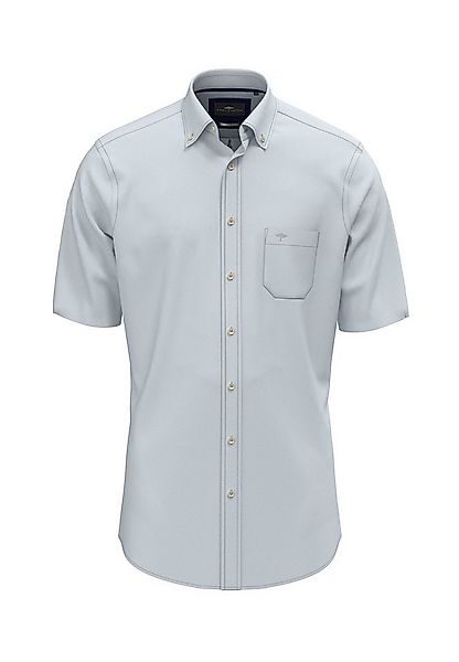 FYNCH-HATTON Kurzarmhemd mit Brusttasche und Logo-Print günstig online kaufen
