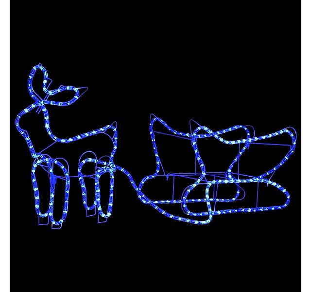 furnicato Weihnachtsfigur Weihnachtsdekoration Rentiere und Schlitten Outdo günstig online kaufen
