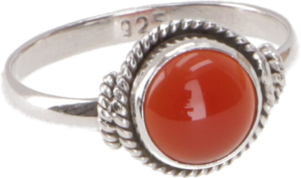 Guru-Shop Silberring Boho Silberring, filigraner Edelsteinring günstig online kaufen