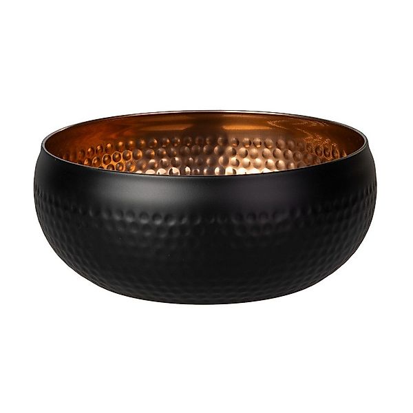 MICA Dekoteller Dekoschale schwarz/kupfer - ca. günstig online kaufen