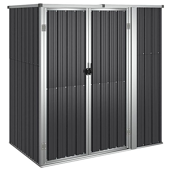 vidaXL Garten-Geräteschrank Gartenschrank Metall Gerätehaus Anthrazit günstig online kaufen