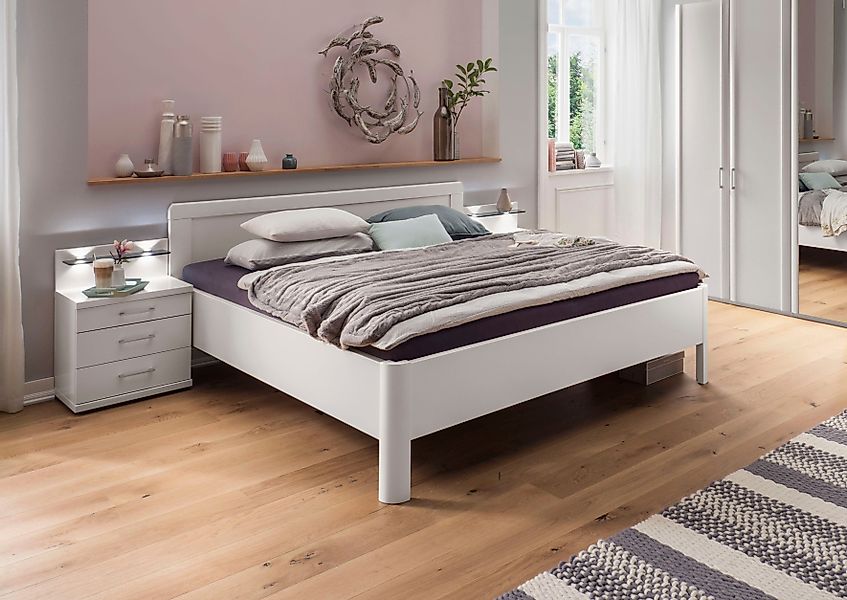 WIEMANN Holzbett "Bern, Bettgestell, Bettrahmen, für Schlafzimmer", (4-fach günstig online kaufen