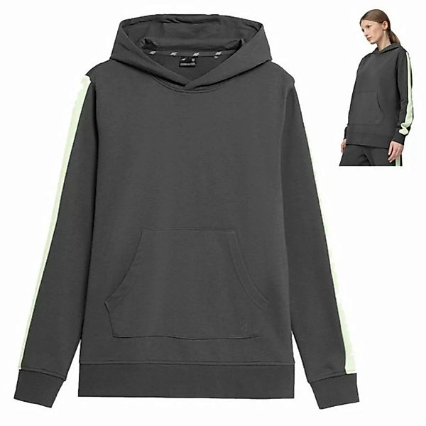 4F Trekkingjacke 4F - Damen Hoodie Pullover Sweatshirt, grau günstig online kaufen