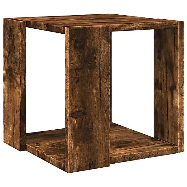 furnicato Couchtisch Räuchereiche 32x32x30 cm Holzwerkstoff günstig online kaufen