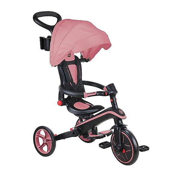 Globber Explorer Trike Foldable 4in1 Kinderwagen Dreirad Laufrad 10/8,5 Zol günstig online kaufen