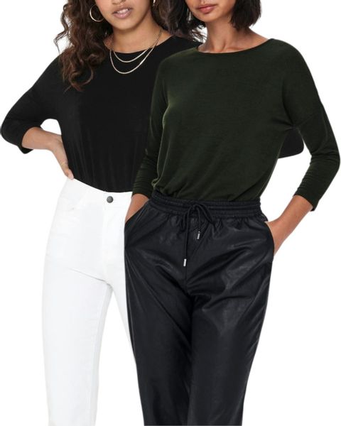 ONLY 3/4 Arm-Pullover (Set, 2er-Pack) Locker günstig online kaufen