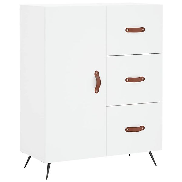 vidaXL Sideboard Weiß 69,5x34x90 cm Holzwerkstoff 827884 günstig online kaufen