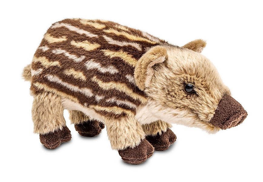 Uni-Toys Kuscheltier Frischling, stehend - 25 cm - Plüsch-Schwein, Wildschw günstig online kaufen