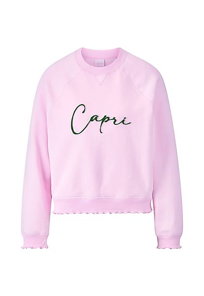 RICHROYAL Sweatshirt Damen Sweatshirt mit Schriftzug günstig online kaufen