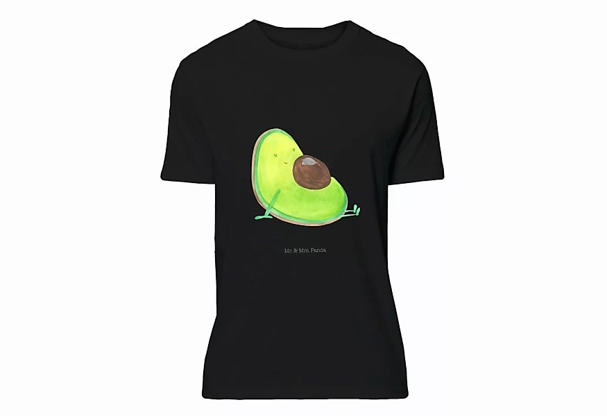 Mr. & Mrs. Panda T-Shirt Avocado schwanger - Schwarz - Geschenk, Veggie, Sc günstig online kaufen