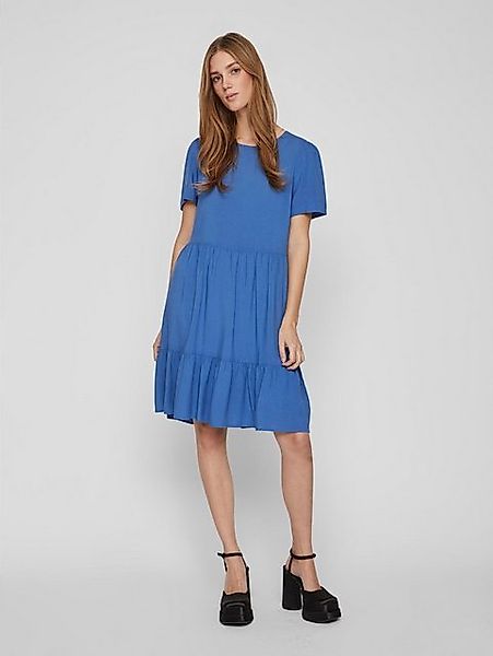 Vila Shirtkleid Blusen Knielanges Kurzarm Dress VIPAYA (kurz) VIPAYA S/S DR günstig online kaufen