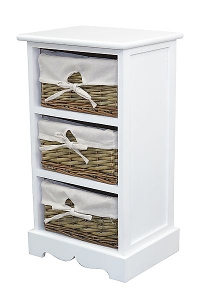 moebel-direkt-online Regal Ashton, 1-tlg., mit handgeflochtenen günstig online kaufen