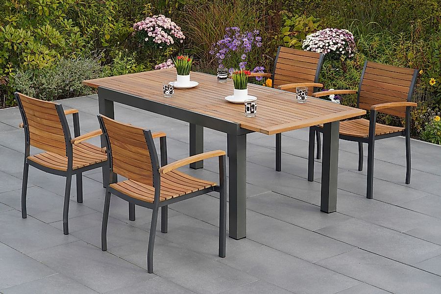 MERXX Garten-Essgruppe Santorin, (5-tlg) günstig online kaufen