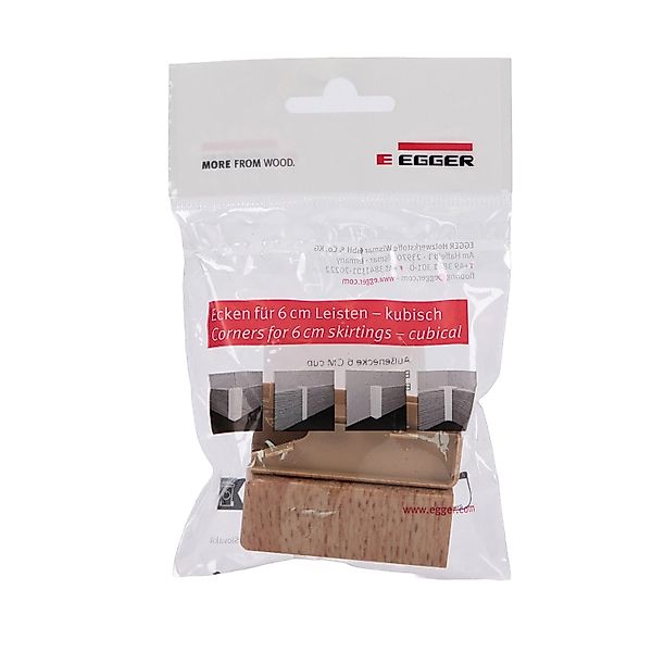 Egger Außenecke Kubisch 6 cm Buche Natur 2 Stück günstig online kaufen
