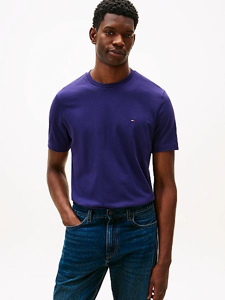 Tommy Hilfiger T-Shirt "ESSENTIAL REG FIT SOLID TEE mit Stickerei und Rundh günstig online kaufen